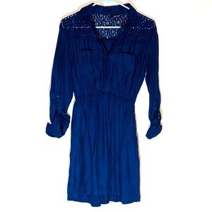 Navy Blue Dress by Tally Weijc- size 36